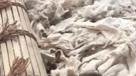 Fogli di polpa di viscosa da tappeti di scarto di cotone, tessuti grigi viscosi per materassi compressi, tessuti di fiocco, fibra di fiocco, macchina per il riciclaggio di tessuti di cotone viscosa